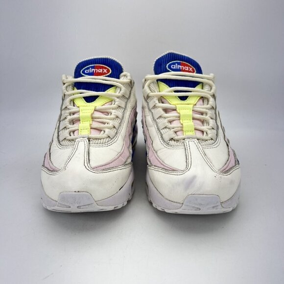 Nike Air Max 95 Se Panache White Red Blue Pink Women Shoes AQ4138-101 Size 8 - Picture 3 of 12